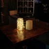 BXROIU 2 x 20LEDs Fairy Lights Battery Operated, Silver Wire