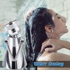 Enhon 2 Setting Pivoting Single Spray Shower Head with Shut