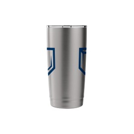 WV Baseball Homeplate Mountain State West Virginia Ball Team Stainless Steel Insulated Tumbler
