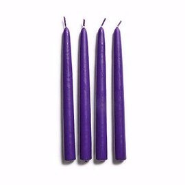 Emkay Candles 54142 10 in. Candle Advent Refill Candles - Purple