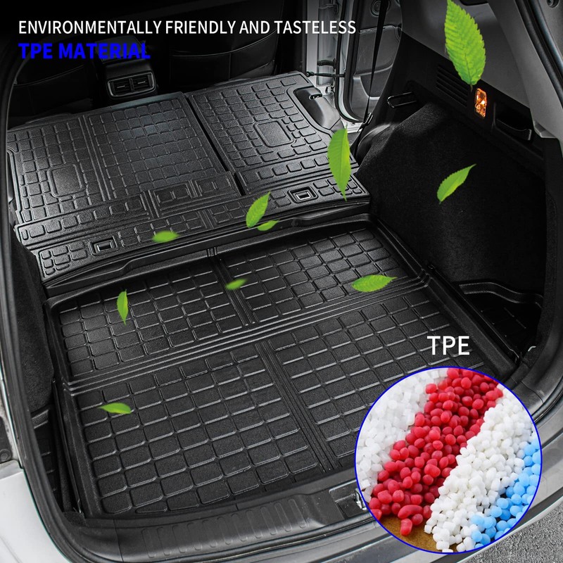 Rongtaod Cargo Mat Compatible with 2017-2022 Honda CRV Trunk Mat