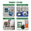 Yooreal Engine Water Oil Temperature Gauge Digital Tachometer Hour Meter,Alert