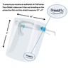 ArtToFrames SH-G-CLEAR-2-2 Clear This is a face Shield, 2 Pack,