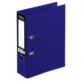 ED Pukka A4 Glossy 2-Ring Lever Arch Files School Work Office 75mm Spine File Organiser (Navy)
