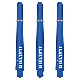Unicorn Dart Shafts | Gripper 4 | Durable Polycarbonate | 3 Stems | Blue | Medium 41.0 mm