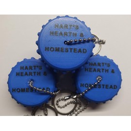 LP Tank-Store Kit, 1 QCC1 Connector Plug and 2 OPD Valve Caps w/SS Chains. fits 20 lb Propane Tank and Hose Connector for BBQ Grill, Generator, RV, Camper, etc. Made in the USA