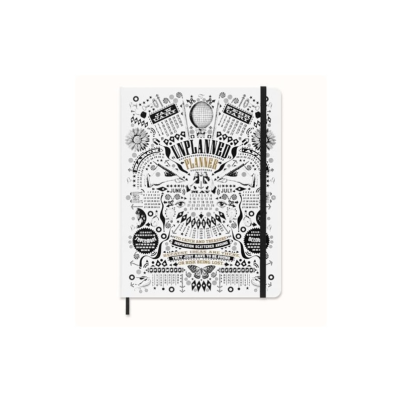 Moleskine x Lorenzo Petrantoni, Unplanned Planner with Collector's Box, Limited