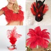 MWOOT 10pcs Natural Ostrich Feathers, 10-12inch(25-30cm) Crafts DIY Plume Feahter