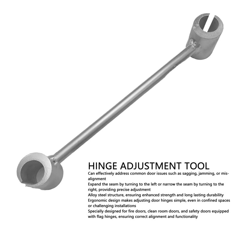 Adjustable Hinge Wrench Alloy Steel Door Hinge Gaps Adjusting Tool
