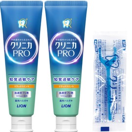 Clinica PRO Toothpaste, Sensitive Sensitive Care, Toothpaste, Fluorine, 3.2 oz (95 g) x 2 + Floss Included