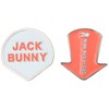 Jack Bunny 262-4284803 Twin Marker (Reversible) / Golf Round, 150_orange
