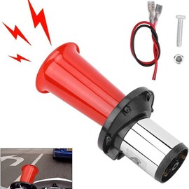 DriSentri OOGA Air Horn Antique Ahooga Vintage Classic Old Style School Chrome 12V 110DB Car Air Horn