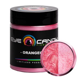Eye Candy Premium Mica Powder Pigment “Orangeola” (25g) Multipurpose DIY Arts and Crafts Additive | Natural Bath Bombs, Resin, Paint, Epoxy, Soap, Nail Polish, Lip Balm (Orangeola, 25G)