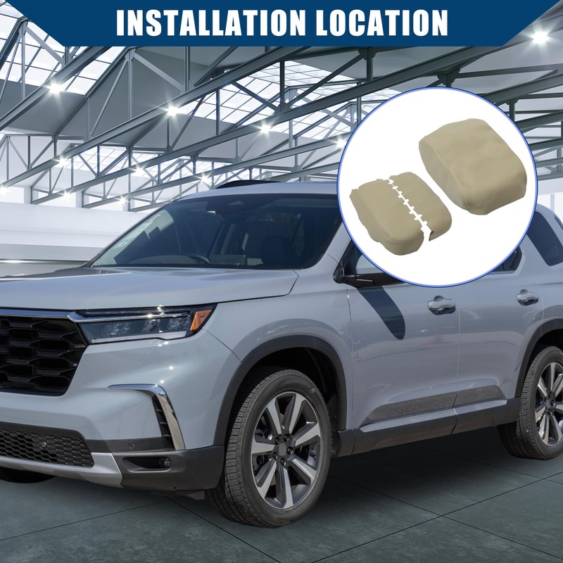 Hihaha Center Console Cover for Honda Pilot 2009-2015 / Center