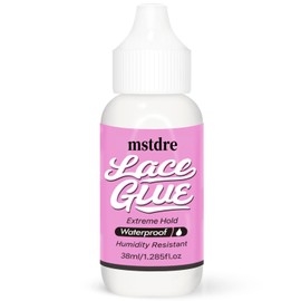 Mstder Lace Wig Glue Extreme Styling Invisible Bonding Non-Toxic, Odorless, Moisture and Water Resistant 1.285 Liquid Ounces