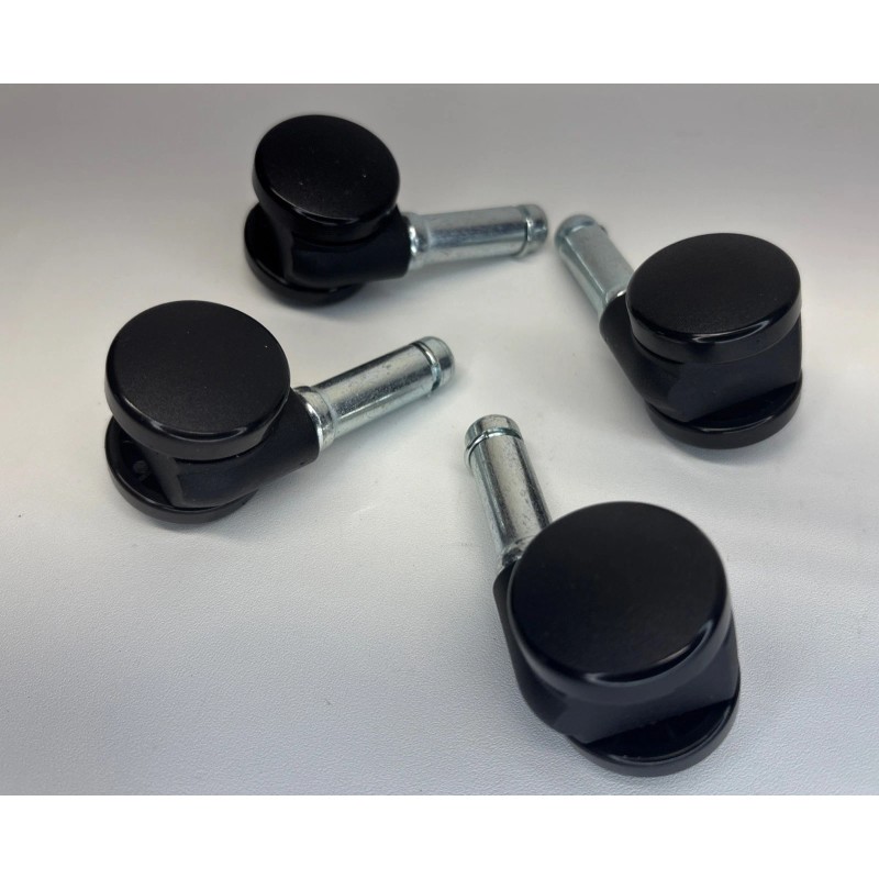 SHEPHERD CASTER Nylon Swivel Stem Rolling Casters 1.25" Wheels New