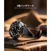 [BINLUN] Leather Watch Strap 20mm 21mm 22mm 24mm Handmade Leather