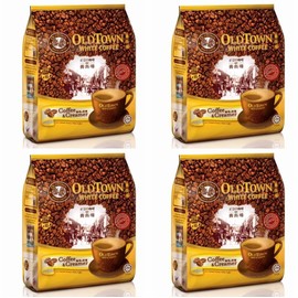 Old Town White Coffee 2 in 1 Coffee & Creamer Flavor (4 pack x 15 sachets) Imported from Malaysia