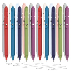 RIANCY Gel Pens black ink 20Pcs 0.5mm Multicolor Ink Pens Fine Point Coloring Pens for Journaling Aesthetic Pens Retractable Gel Pens School Supplies Gel Ink Pen Office Art