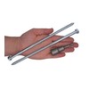 (Pack of 4) DIN 571 Galvanised Steel Hexagon Wood Screws