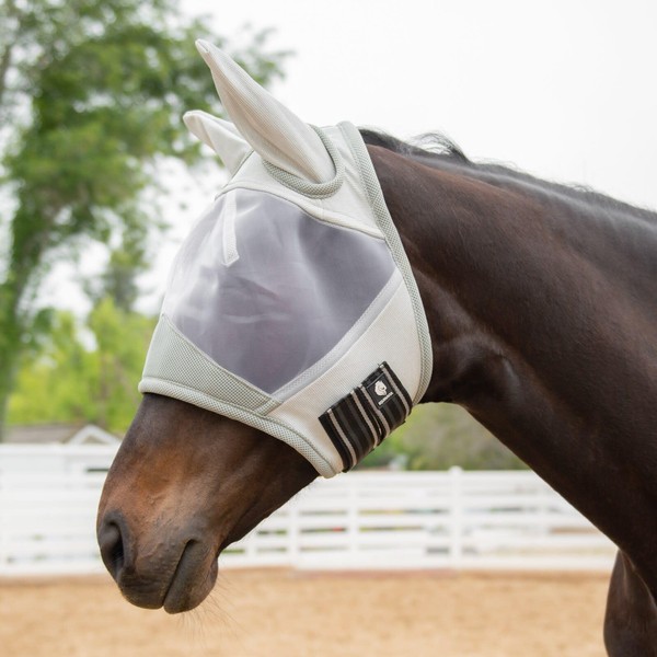 Equinavia Algard Soft Mesh Horse Fly Mask with Ear Protection