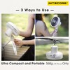 Nitecore NEF10 Multifunctional Portable Electric Fan with LED Ring Light,