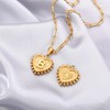 HSWYFCJY Gold Initial Necklaces for Women Layered Letter Pendant Necklace