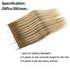 Sassina Tape in Extensions Human Hair Invisible Double Side Skin