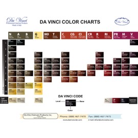 Da Vinci Permanent Hair Colors(3.4oz) (5G_Light Golden Brown)