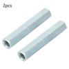 Letcart Hex Nuts - 2pcs M8 * 66 Long Nuts