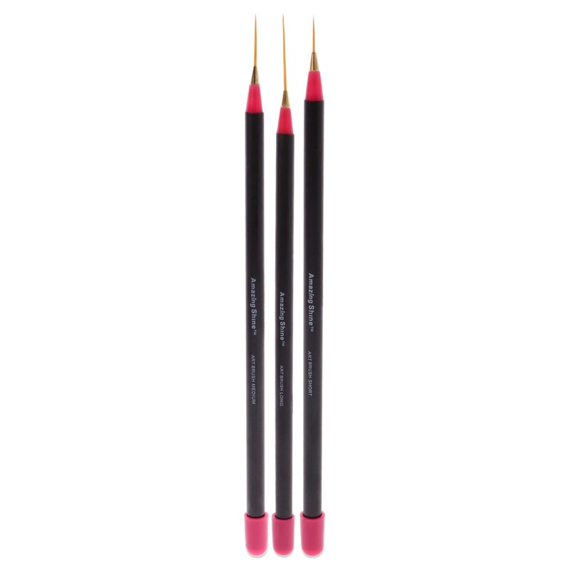 Amazing Shine Amazing Shine Professional 3 Piece Nail Art Brush