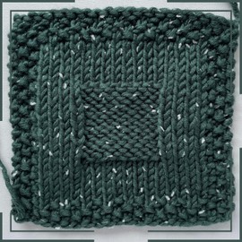 Tweed Twinkles Bulky, Super Soft Baby Blanket Textured Speckled Yarn Pack of 2 (400yds/400g), 5 Bulky Chunky Weight (Hunter Green)