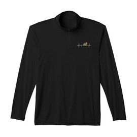 Trees Wildlife Nature Heartbeat Forest Performance Quarter-Zip Top