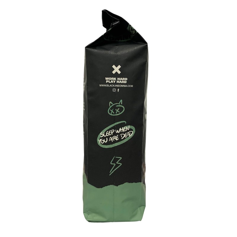 Black Insomnia Coffee - Extreme Caffeine - The Strongest Highly