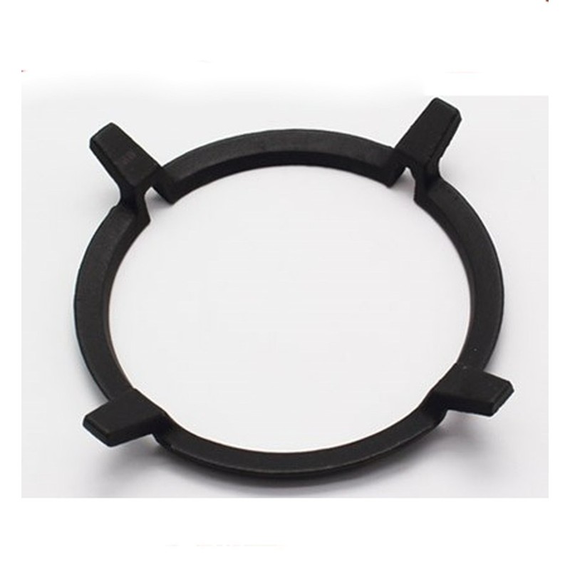 Non Slip Black Cast Iron Stove Trivets for Kitchen Wok