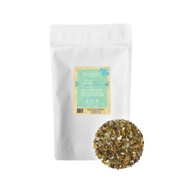 Heavenly Tea Leaves Organic Refresh, Bulk Loose Leaf Herbal Tea, 1 lb. Resealable Pouch