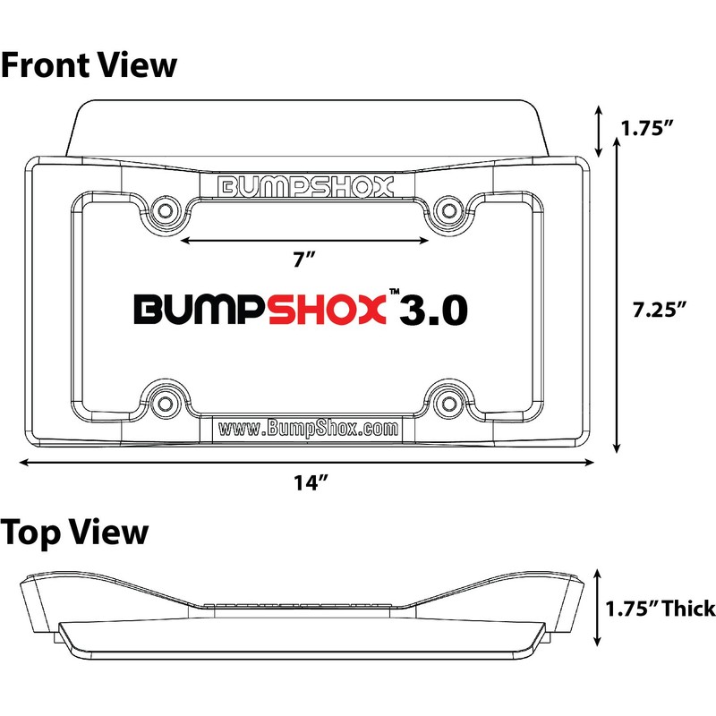 BumpShox - The Original Front Bumper Guard & Front Bumper