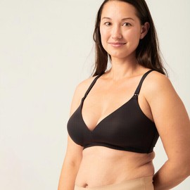 Modibodi Breastfeeding Bra Leak Proof - Black, 12E-G