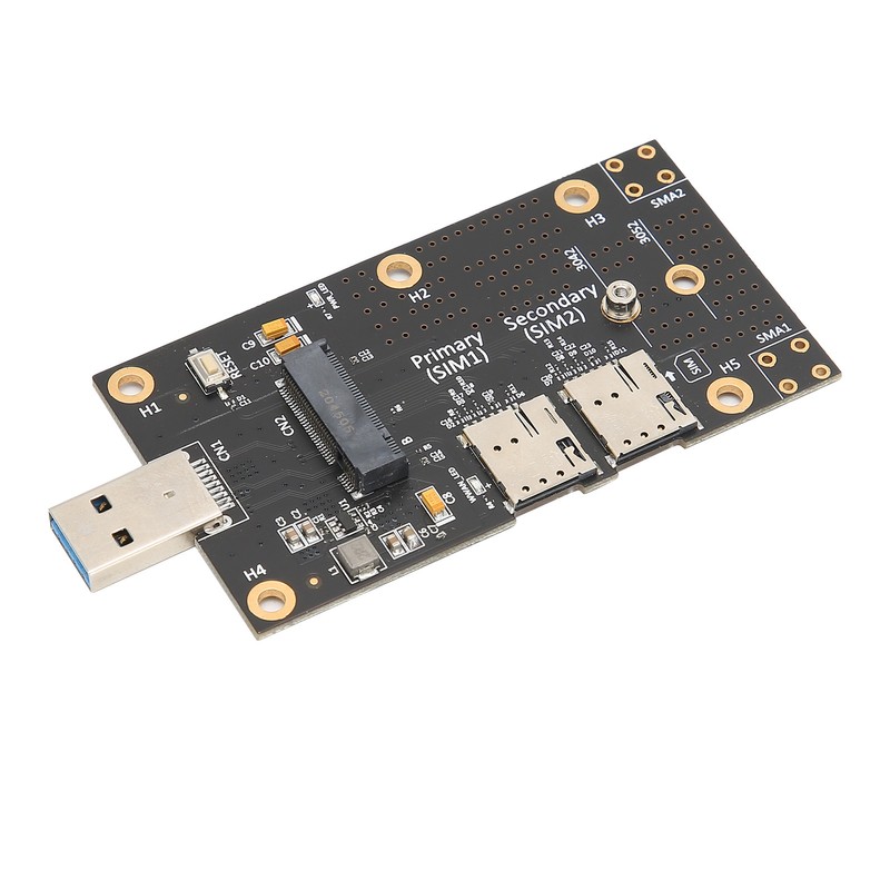 M.2 to USB 3.0 Adapter Push Connector for Dual SIM
