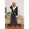 Devirld Plush Robes Fleece Womens Robe, Fuzzy Fluffy Women's Bathrobe