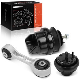 A-Premium 3PCS Engine Motor Mount and Transmission Mount and Torque Strut Mount Kit Compatible with Ford Taurus 2000-2003 & Mercury Sable 2000-2005, 3.0L, Automatic Transmission Only