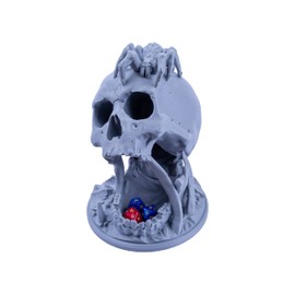 3D Vikings Dice Tower Skull For All Dice Sizes. Perfect Dice Roller for Dungeons and Dragons, Tabletop RPG, Miniature Games and Board Games