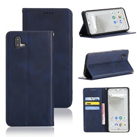 Applicable Arrows U Case Notebook Type for Arrows J / 801FJ / 901FJ Notebook Type Case Cover PU Leather Card Storage Wallet Type Shockproof Case with Magnet Stand Function 5 Colors (For Arrows U