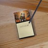 Caroline's Treasures White English Bulldog Fall Sticky Note Holder Refillable