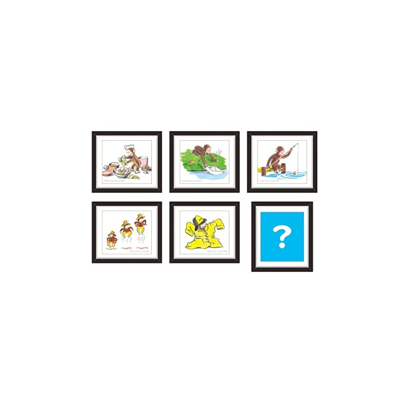 Toshin Pack Curious George Frame Magnet (Curious George Vol.1) CG-GM501