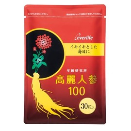 エバーライフ 高麗人参 100 ソフトカプセル 30粒(約15日分) 高麗人参の実 ジンセンベリー 配合 毎日続けて元気な体づくりを