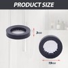 50 Pack Shower Head Gasket with Wire Mesh Middle -