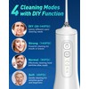 Glracd Water Flossers for Teeth Cordless,Professional Electric Flosser Featuring Waterfall