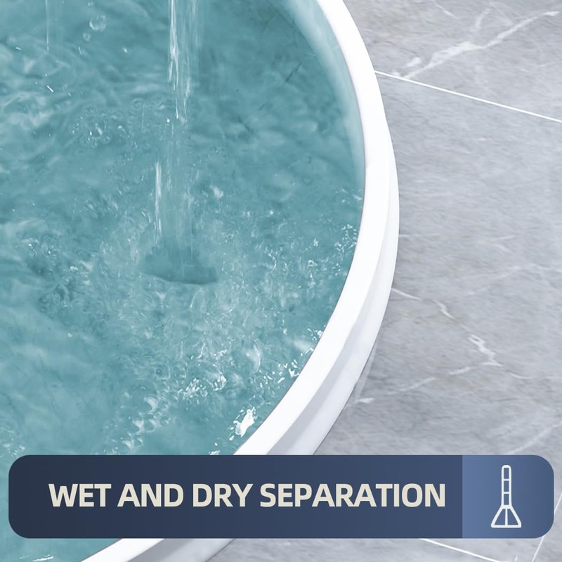 (Upgraded)3” High Shower Threshold Water Dam 39 Inch Collapsible Shower