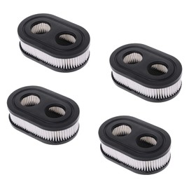 CTForest Set of 4 Accessories for Lawnmowers, Air Filter Lawnmower, Suitable for Briggs Stratton Model 798452 593260